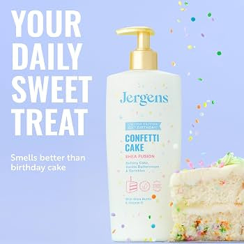 Jergens - Shea Fusion Confetti Cake Body Lotion