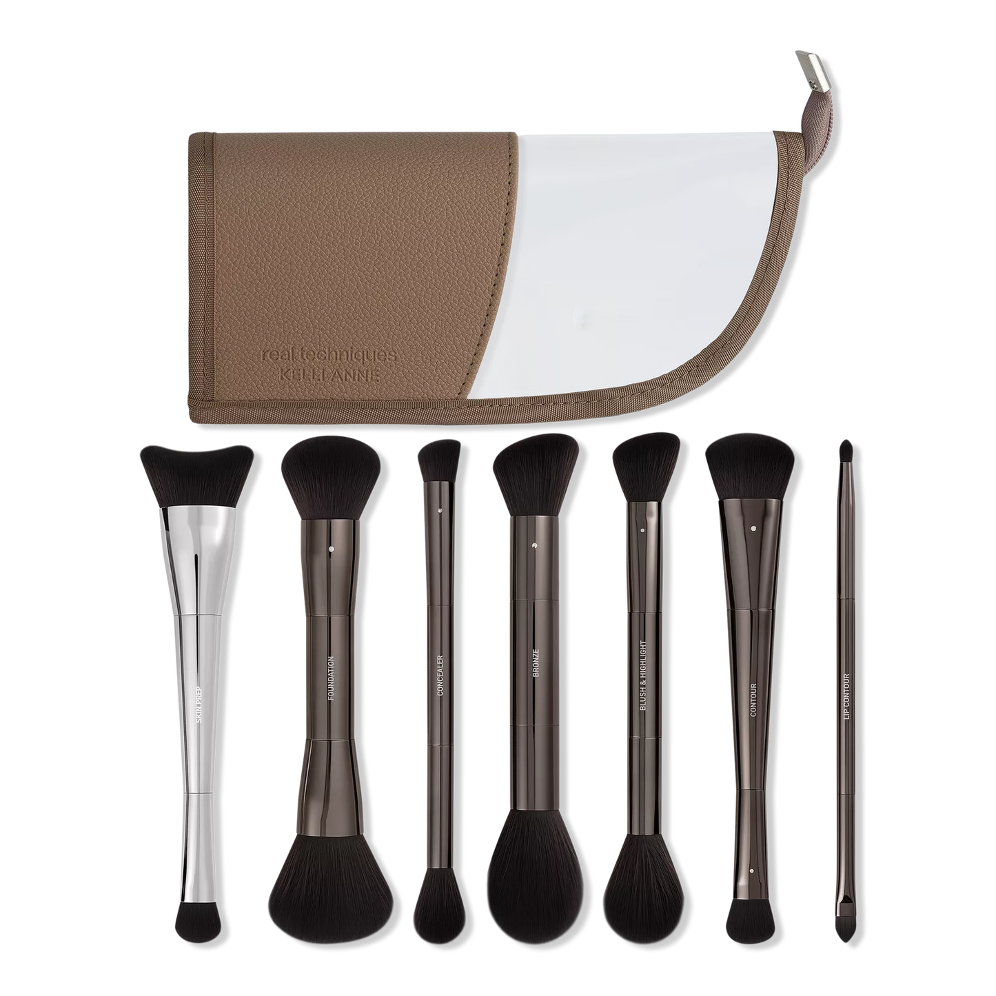 Real Techniques - Kelli Anne Light Layers Premium Makeup Brush Set