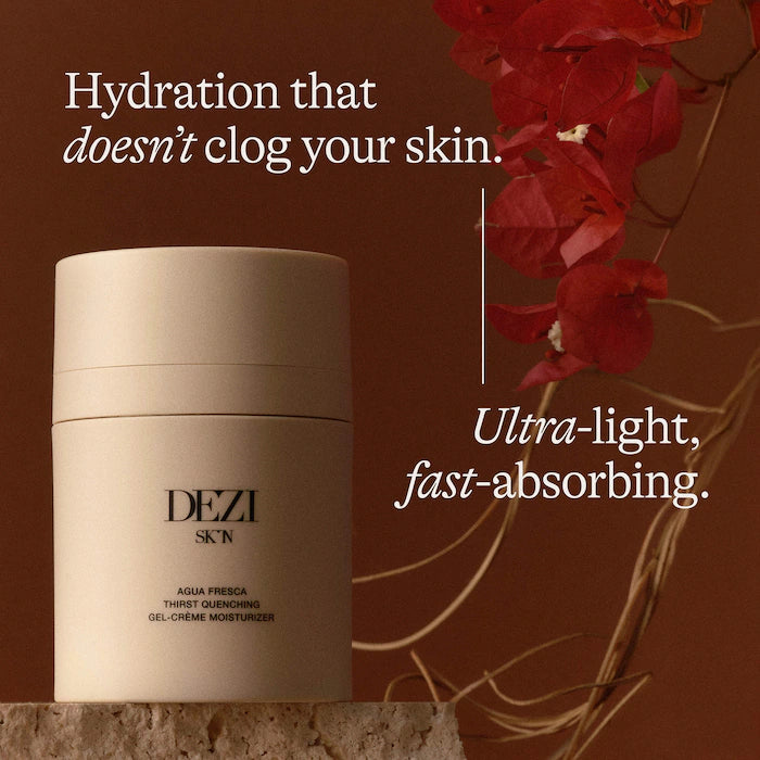 DEZI SKIN – Agua Fresca Thirst Quenching Gel-Crème Moisturizer (50 ml / 1.7 oz)