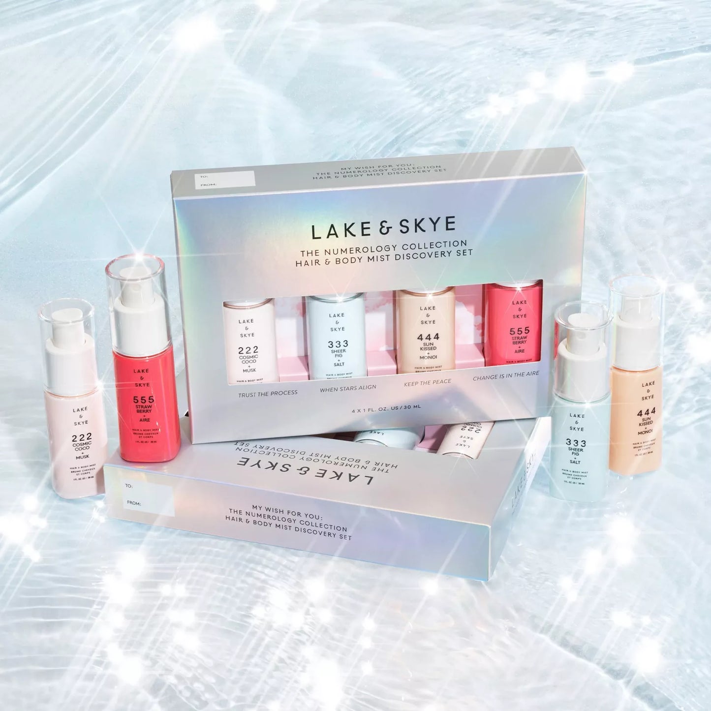 Lake & Skye — Hair & Body Mist Discovery Set