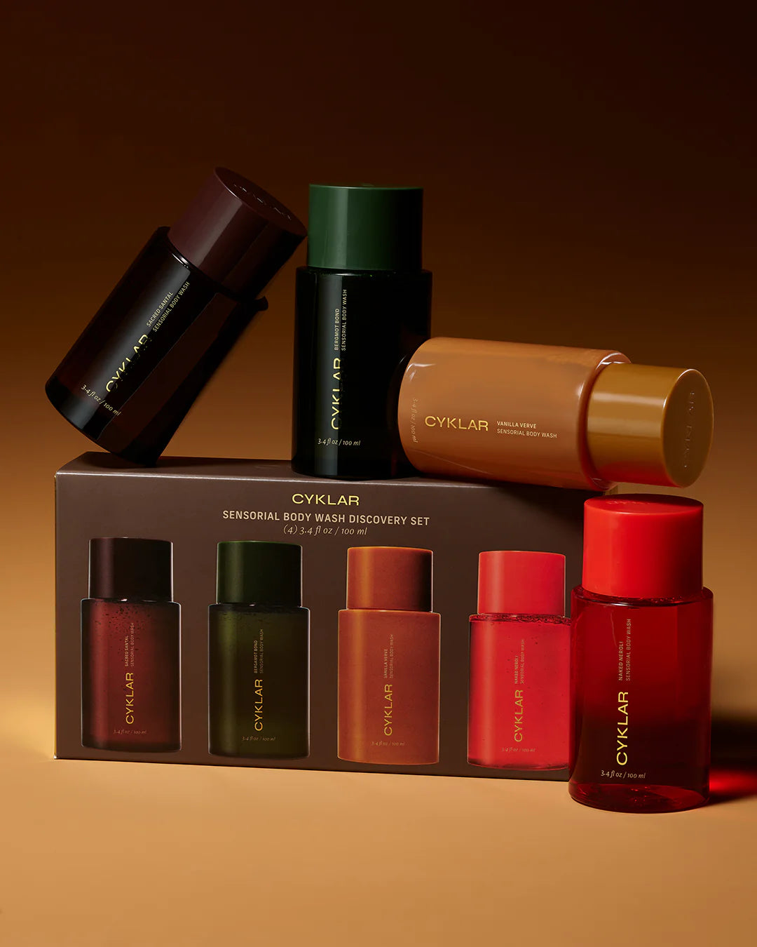 CYKLAR - Sensorial Body Wash Travel Set
