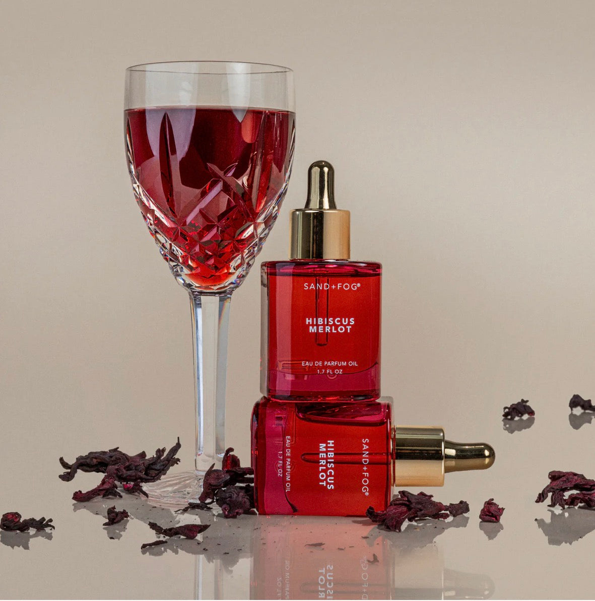 Sand & Fog – Hibiscus Merlot 50 ml Perfume Oil Dropper