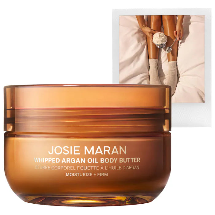 Josie Maran – In Bed (Whipped Vanilla Milk + Cashmere Musk) Whipped Argan Oil Body Butter