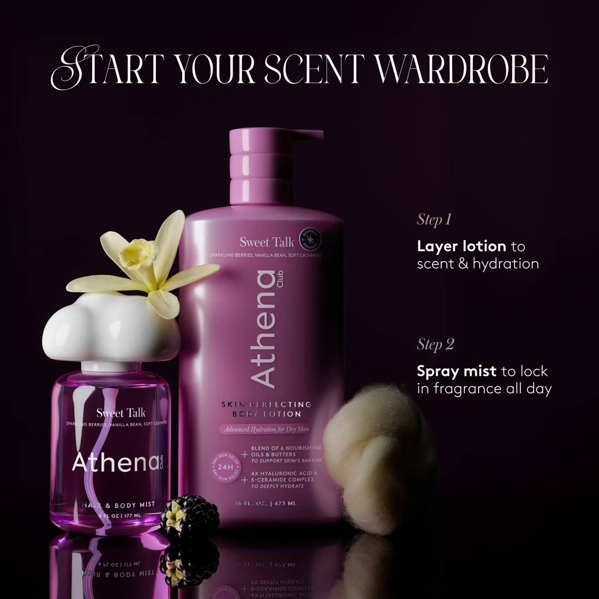 Athena Club - Skin Perfecting Body Lotion & Body Mist
