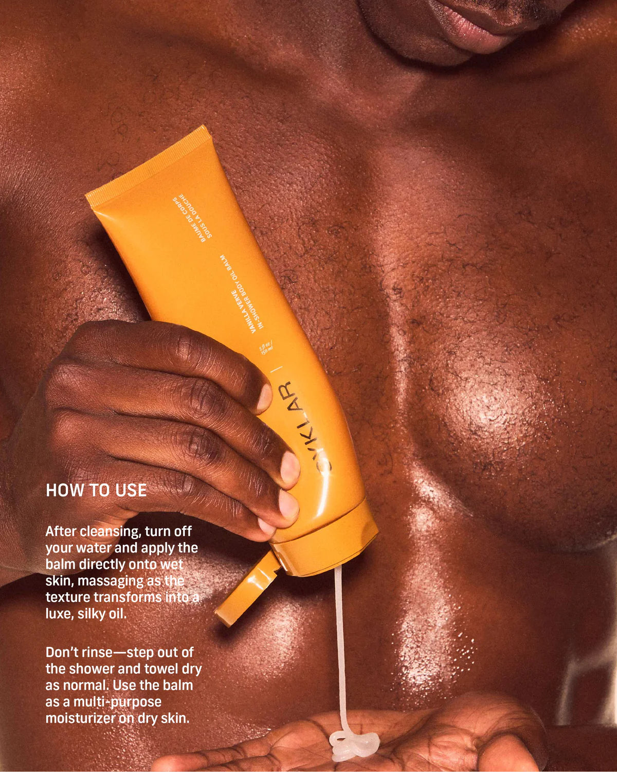 CYKLAR – In-Shower Body Oil Balm with Ceramides