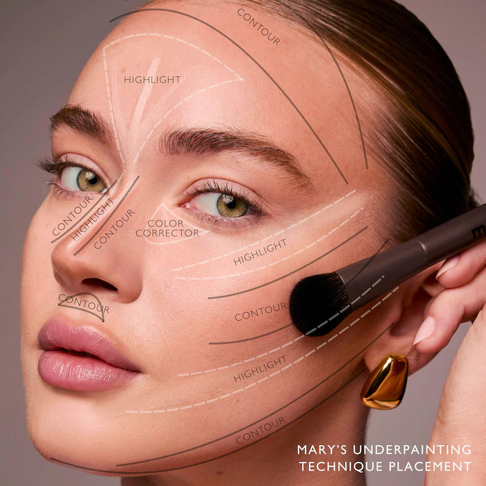 m.ph by Mary Phillips – Underpainting Face Highlight & Contour Palette ( New Shades Added )