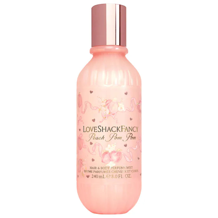LoveShackFancy - Peach Pom Pom Hair & Body Perfume Mist