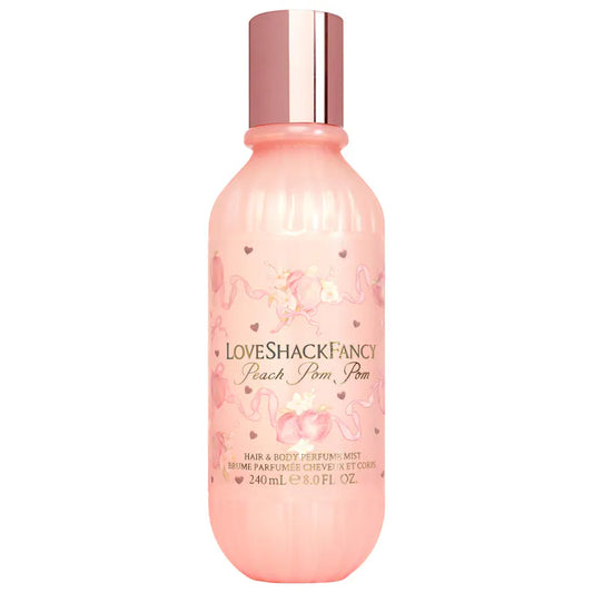 LoveShackFancy - Peach Pom Pom Hair & Body Perfume Mist