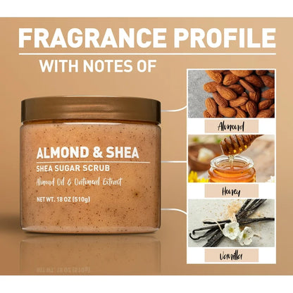 Walmart Shea Sugar Scrubs Collection