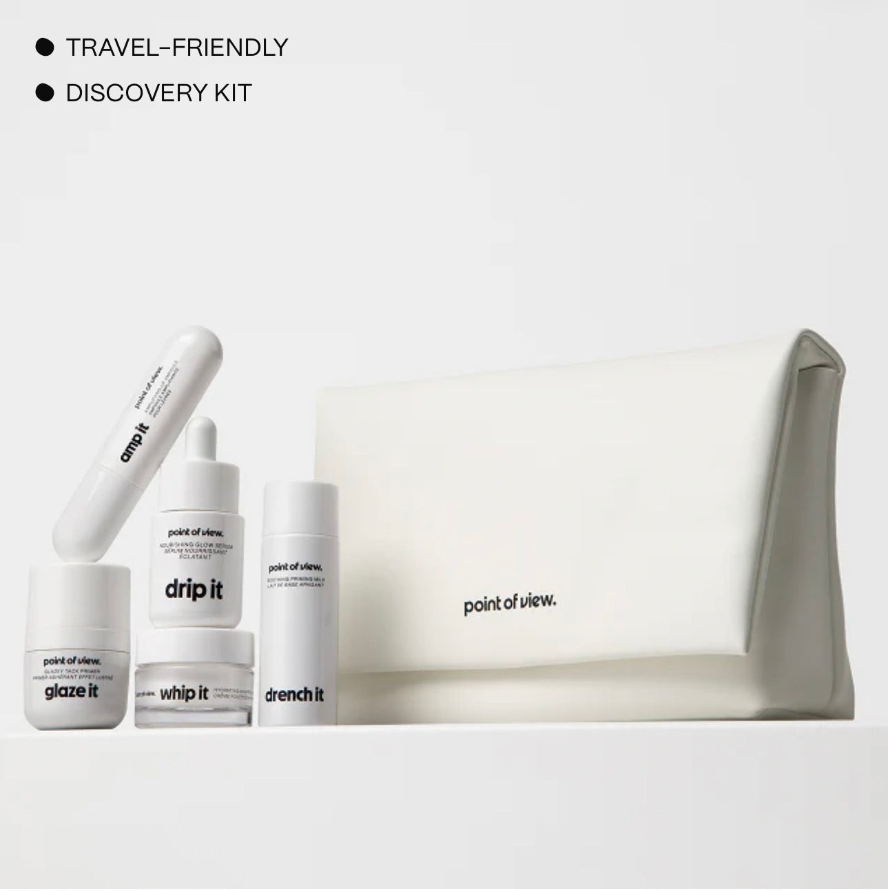 POV BEAUTY – shrunk it set Mini 5-Step Skin Prep Set