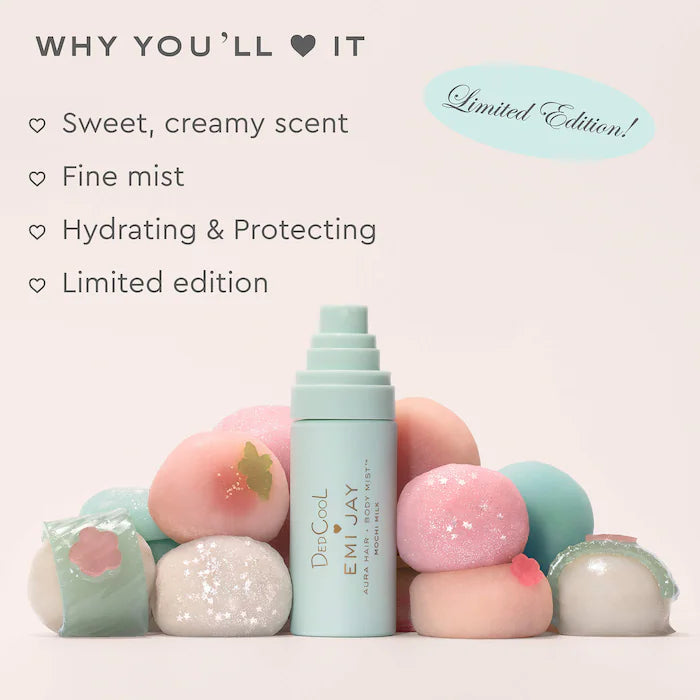 Emi Jay x DedCool - Mochi Milk Aura Hair + Body Mist Gift Set