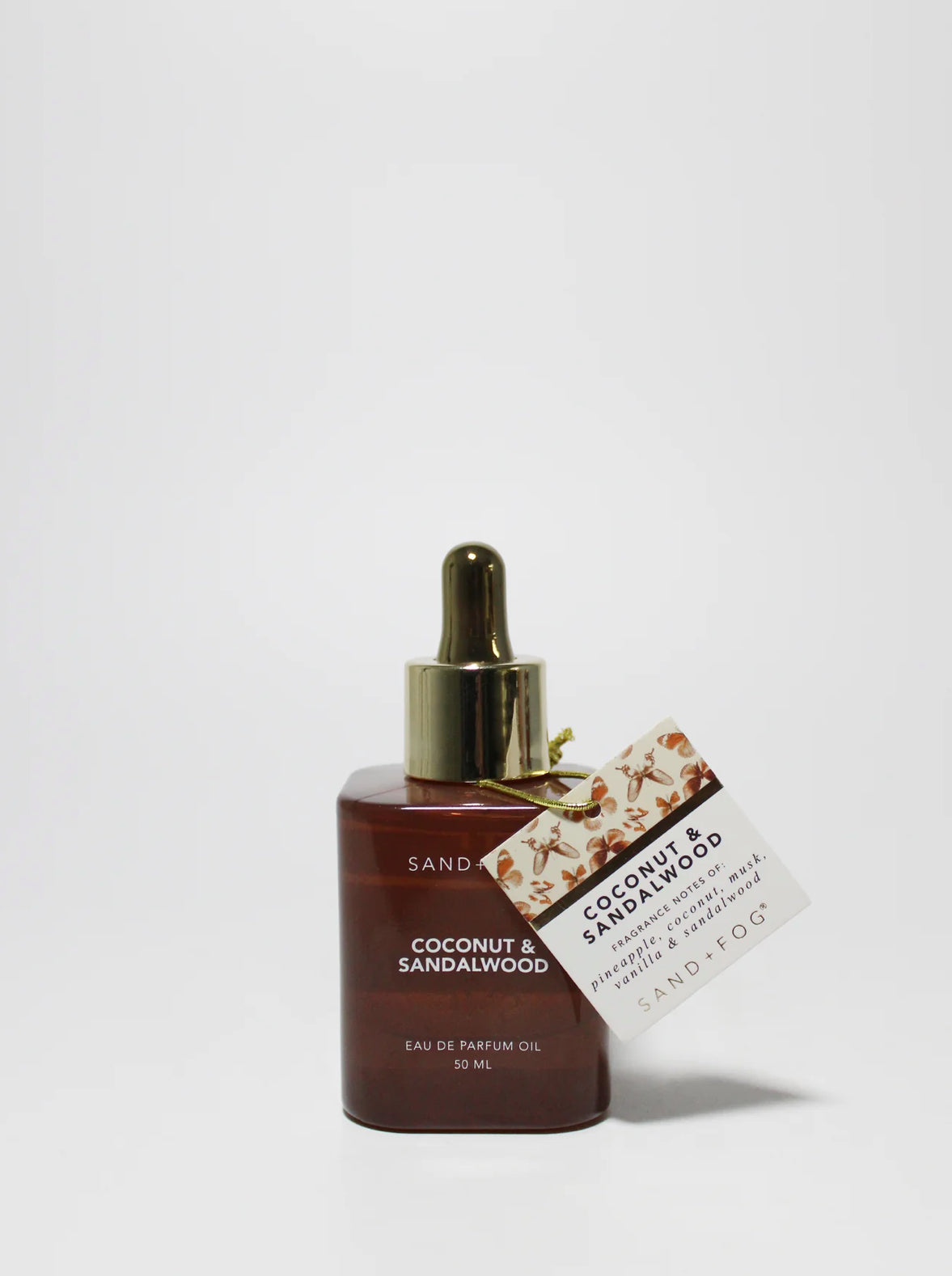 Sand + Fog Coconut & Sandalwood Perfume Oil (50ml Dropper)