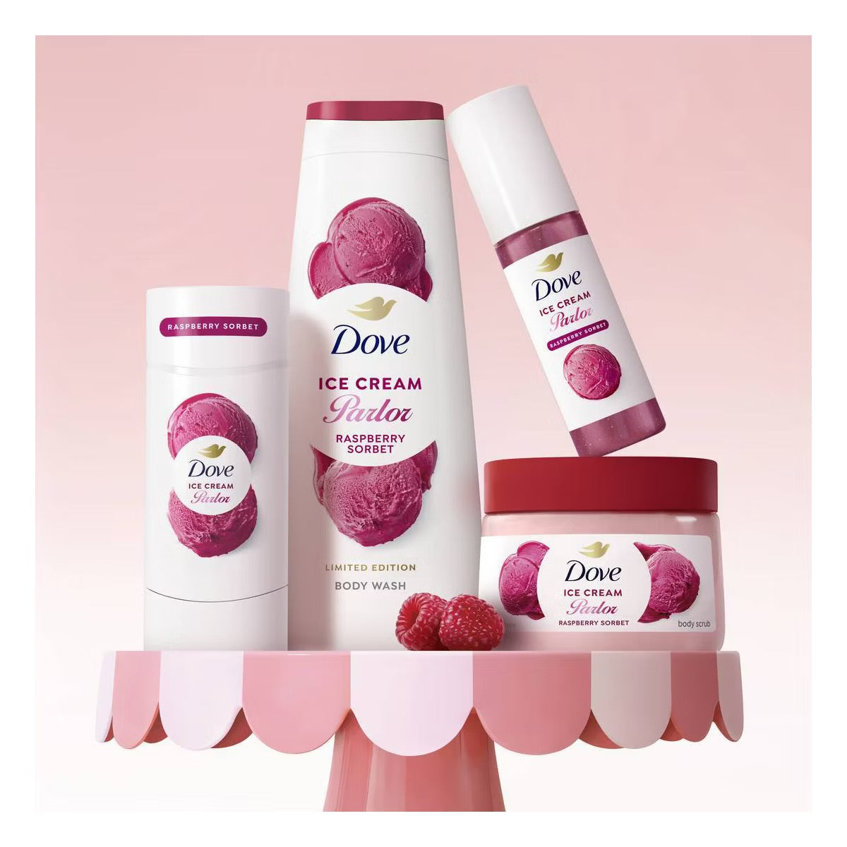 Dove - Raspberry Sorbet Limited Edition Ice Cream Parlor Collection
