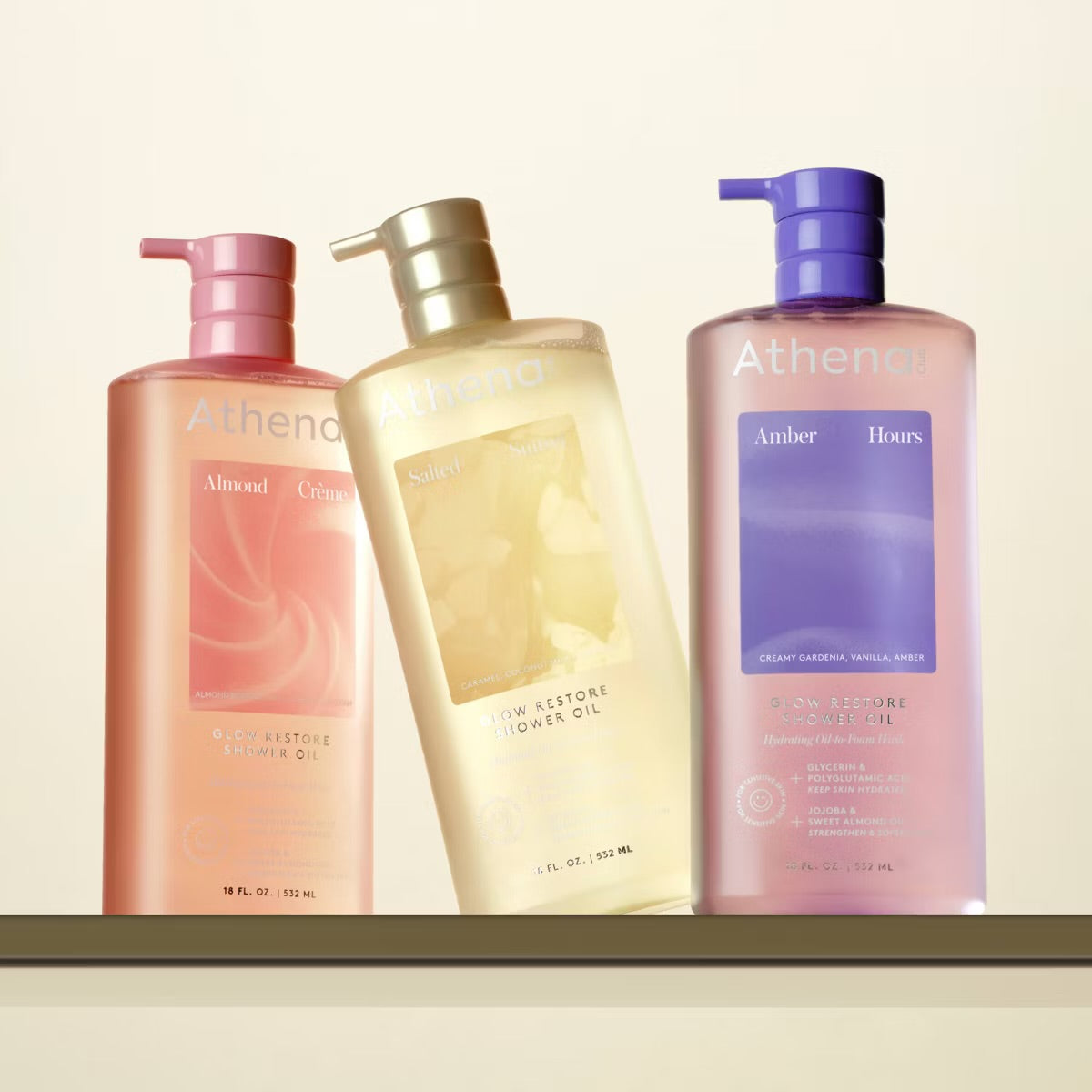 Athena Club - Glow Restore Shower Oil (18 fl oz)