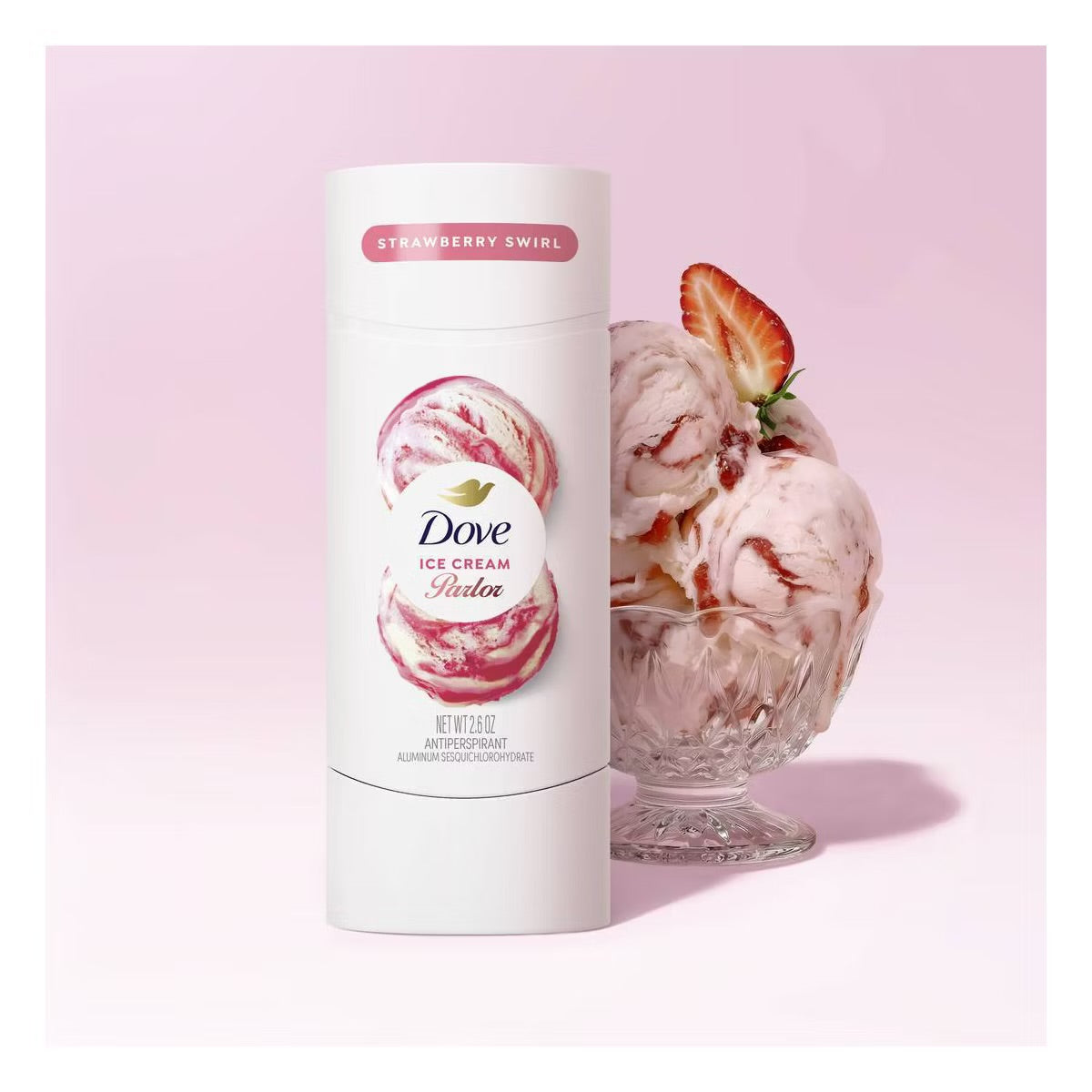 Dove - Strawberry Swirl Limited Edition Ice Cream Parlor Collection
