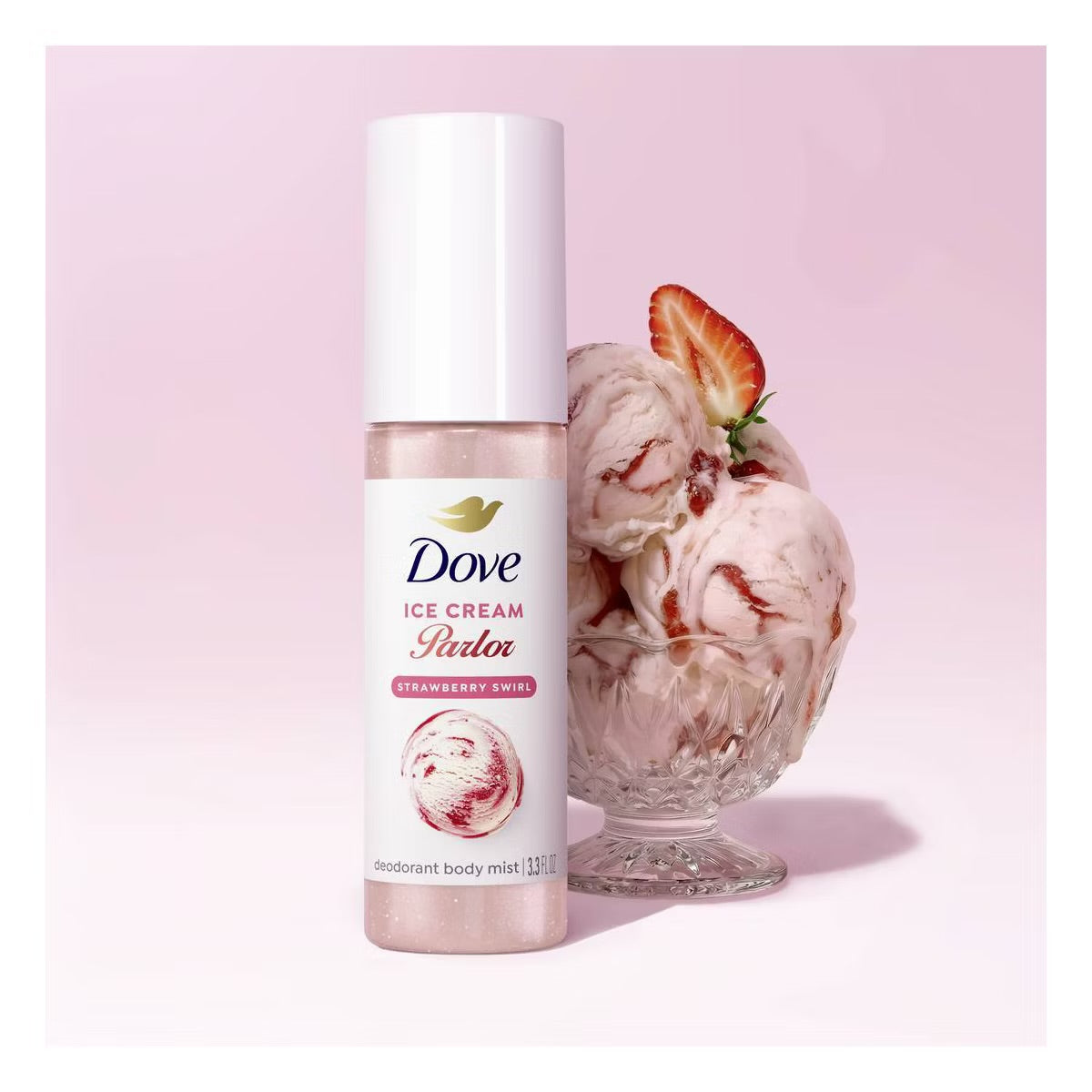 Dove - Strawberry Swirl Limited Edition Ice Cream Parlor Collection