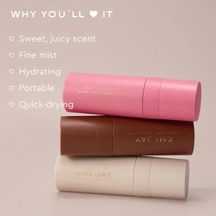 Emi Jay – Aura Hair & Body Fragrance Mist (Lychee Baby)