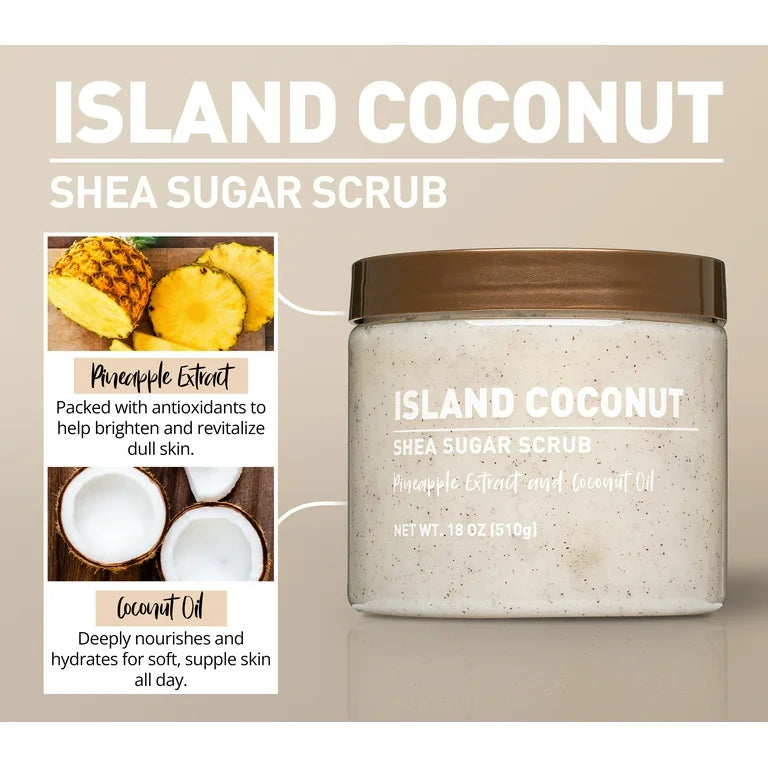 Walmart Shea Sugar Scrubs Collection