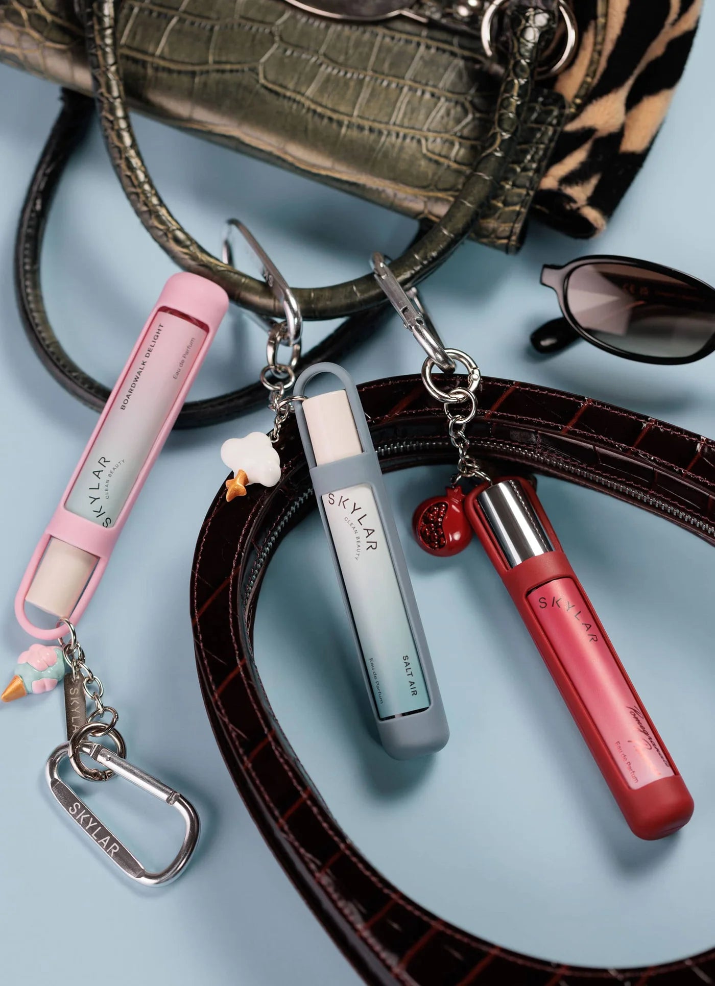 Skylar - Travel Size + Keychain Trio