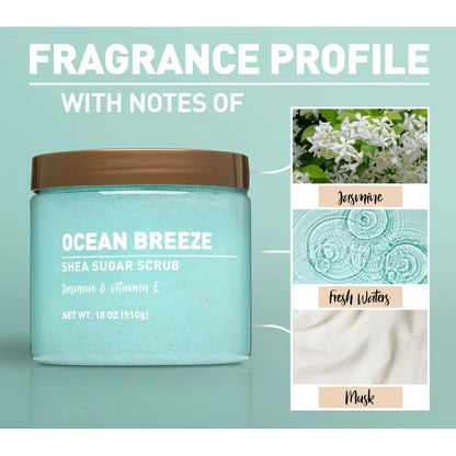 Walmart Shea Sugar Scrubs Collection