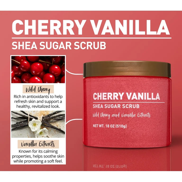Walmart Shea Sugar Scrubs Collection