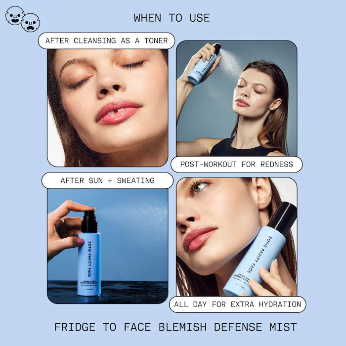 SOFIE PAVITT FACE – Fridge to Face Blemish Defense Cooling Mist