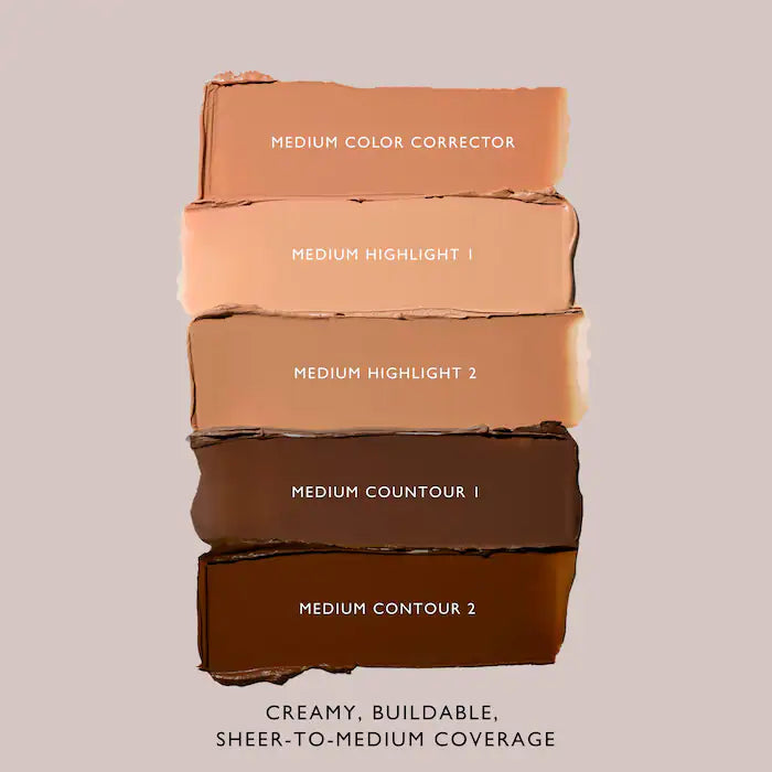 m.ph by Mary Phillips – Underpainting Face Highlight & Contour Palette ( New Shades Added )