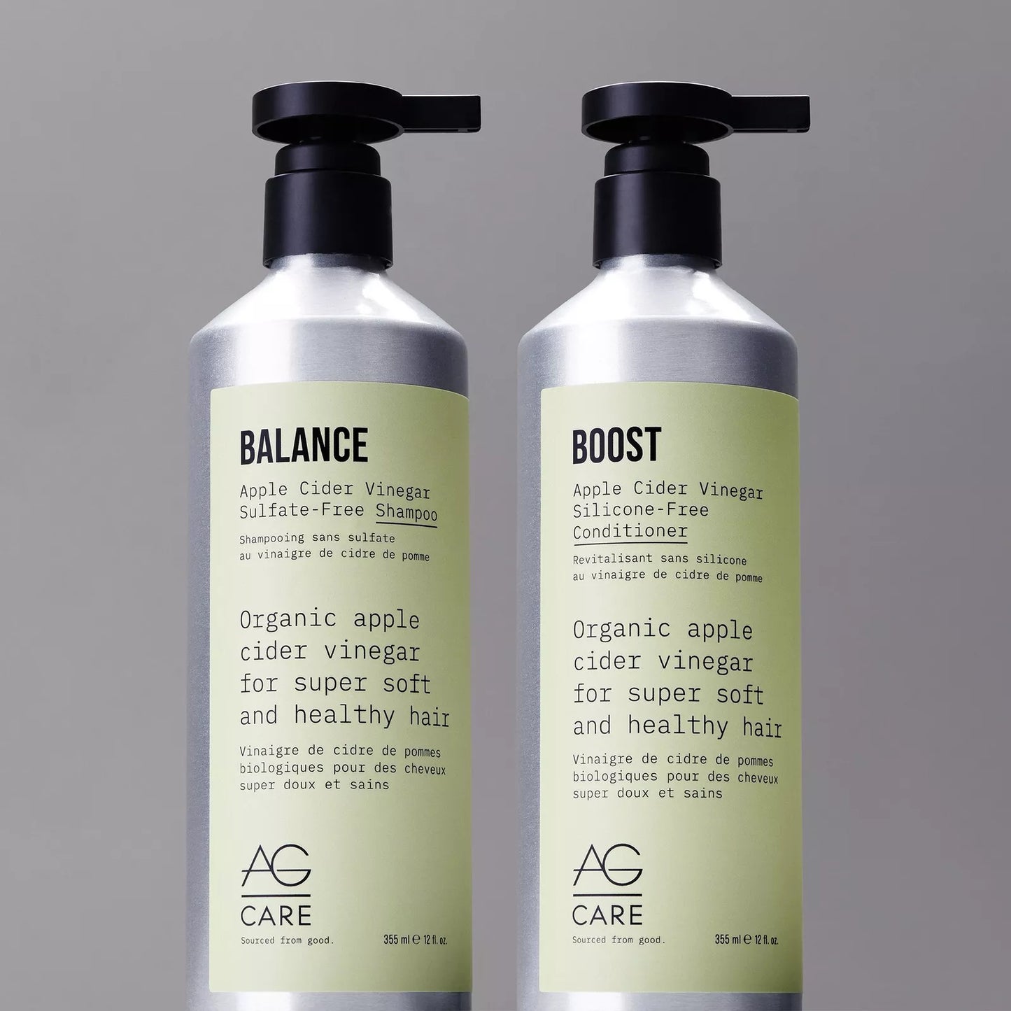 AG Care – Balance Apple Cider Vinegar Sulfate-Free Shampoo (12 oz)