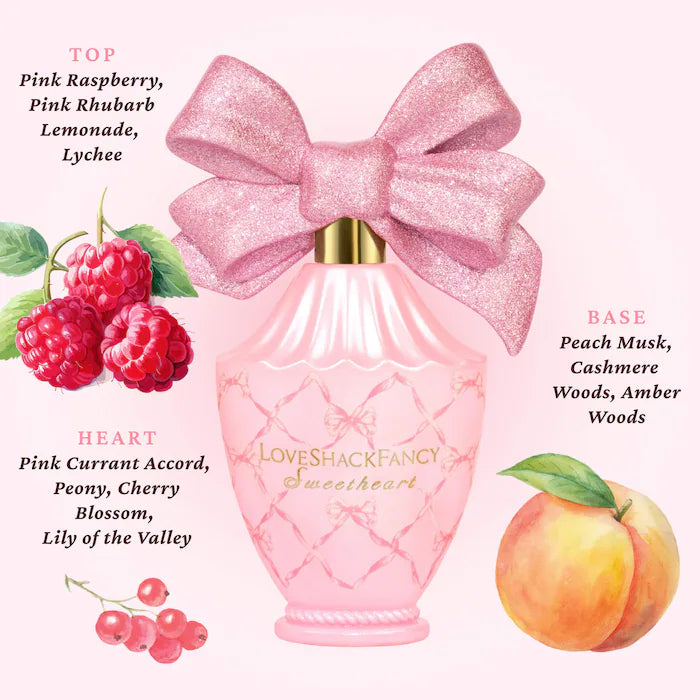 LoveShackFancy – Sweetheart Eau de Parfum with Raspberry and Peach