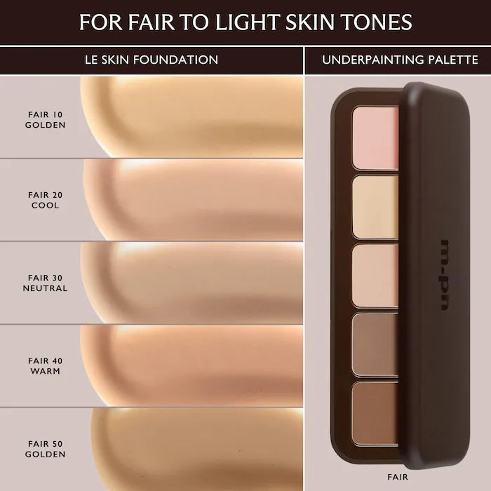 m.ph by Mary Phillips – Underpainting Face Highlight & Contour Palette ( New Shades Added )