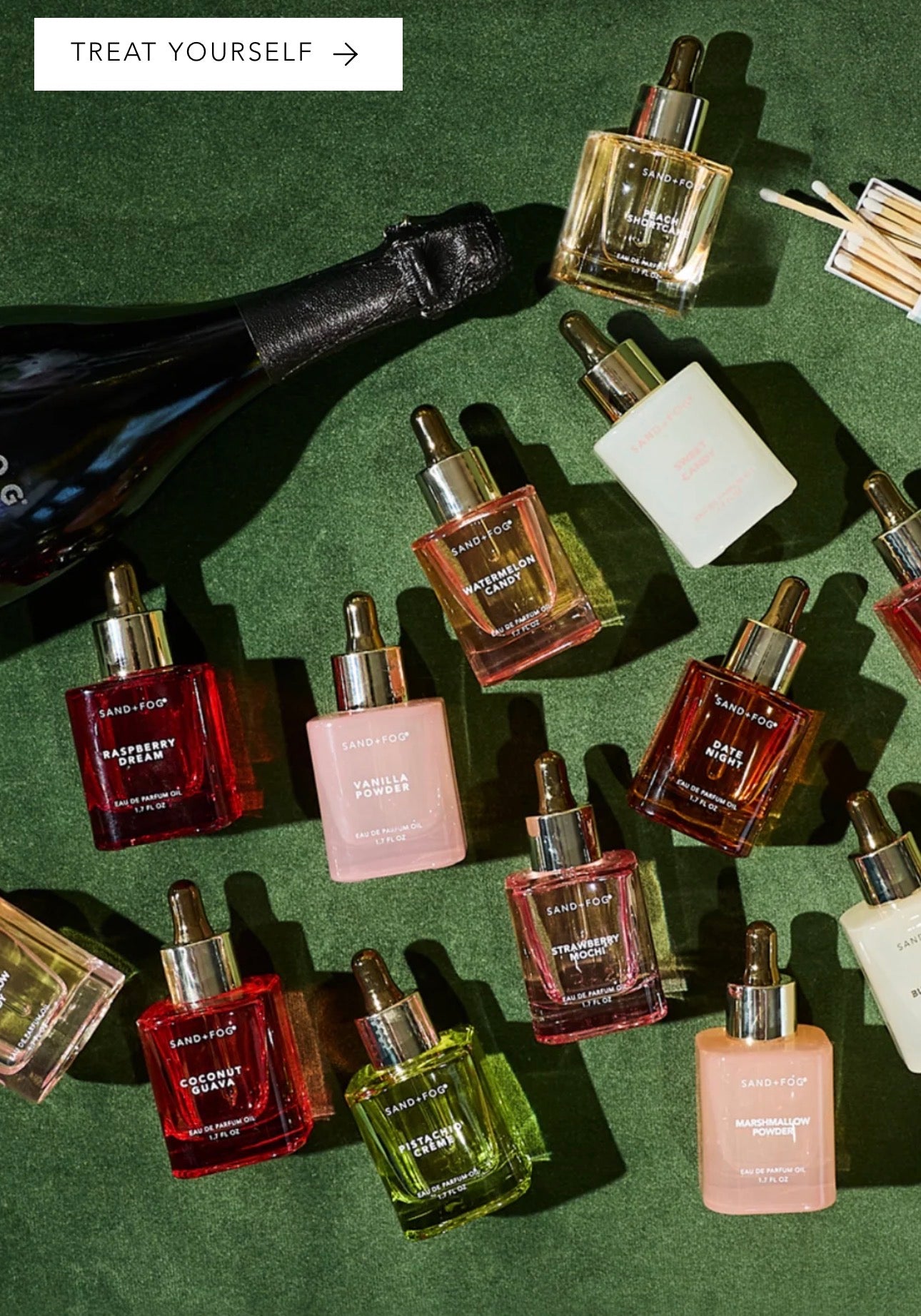 Sand & Fog – Dessert Menu Perfume Oil Collection