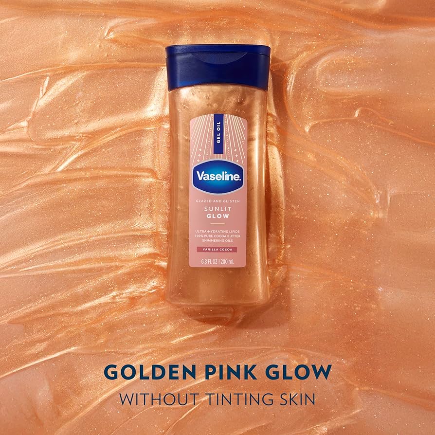Vaseline - Glazed & Glisten Body Gel Oils 6.8 oz