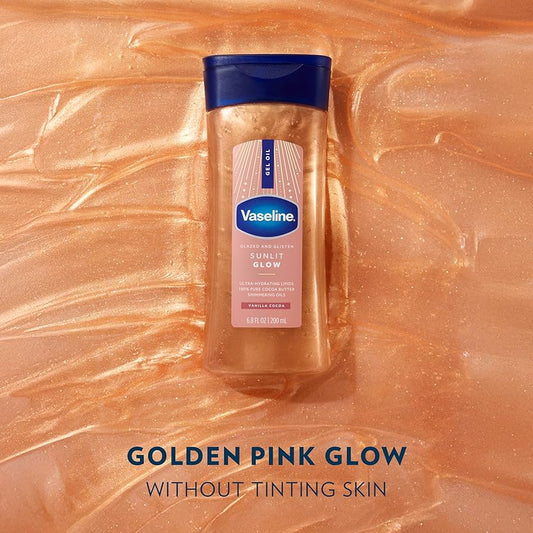 Vaseline - Glazed & Glisten Body Gel Oils 6.8 oz