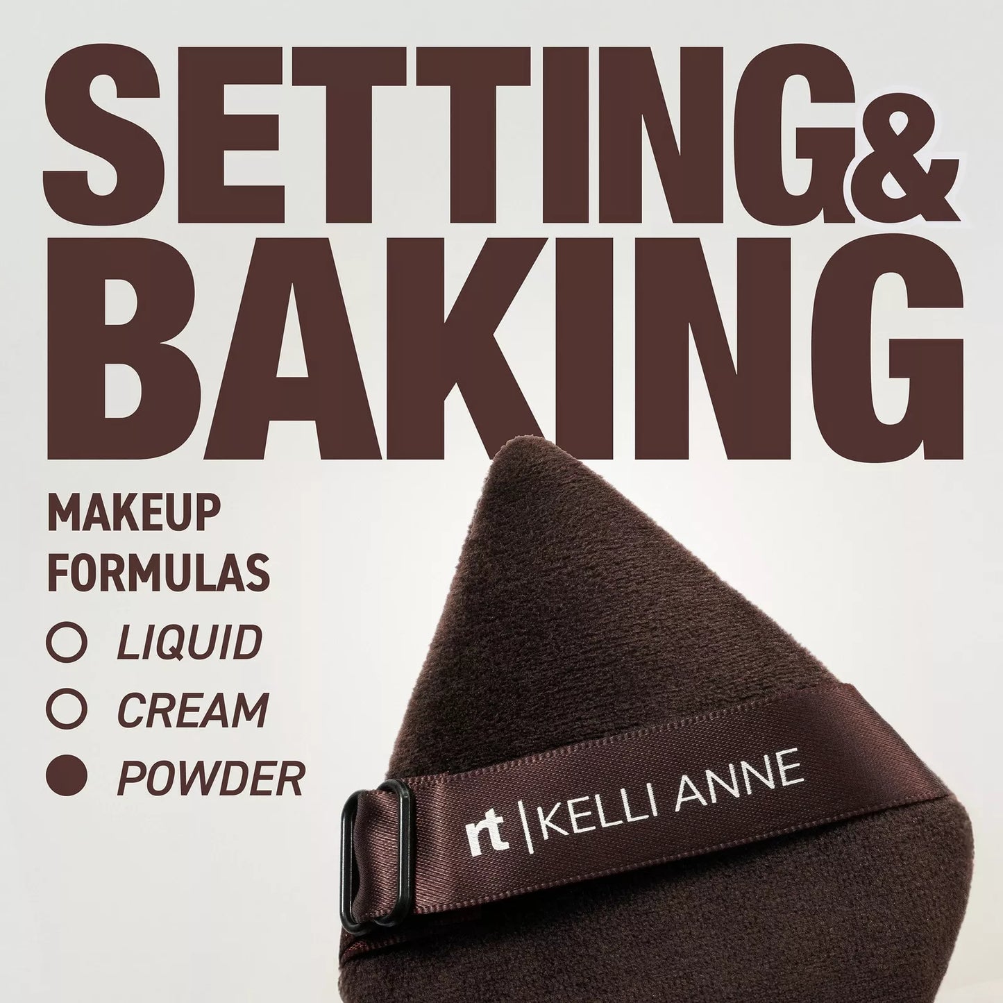 Real Techniques - Kelli Anne Adjustable Powder Puff 2-Pack