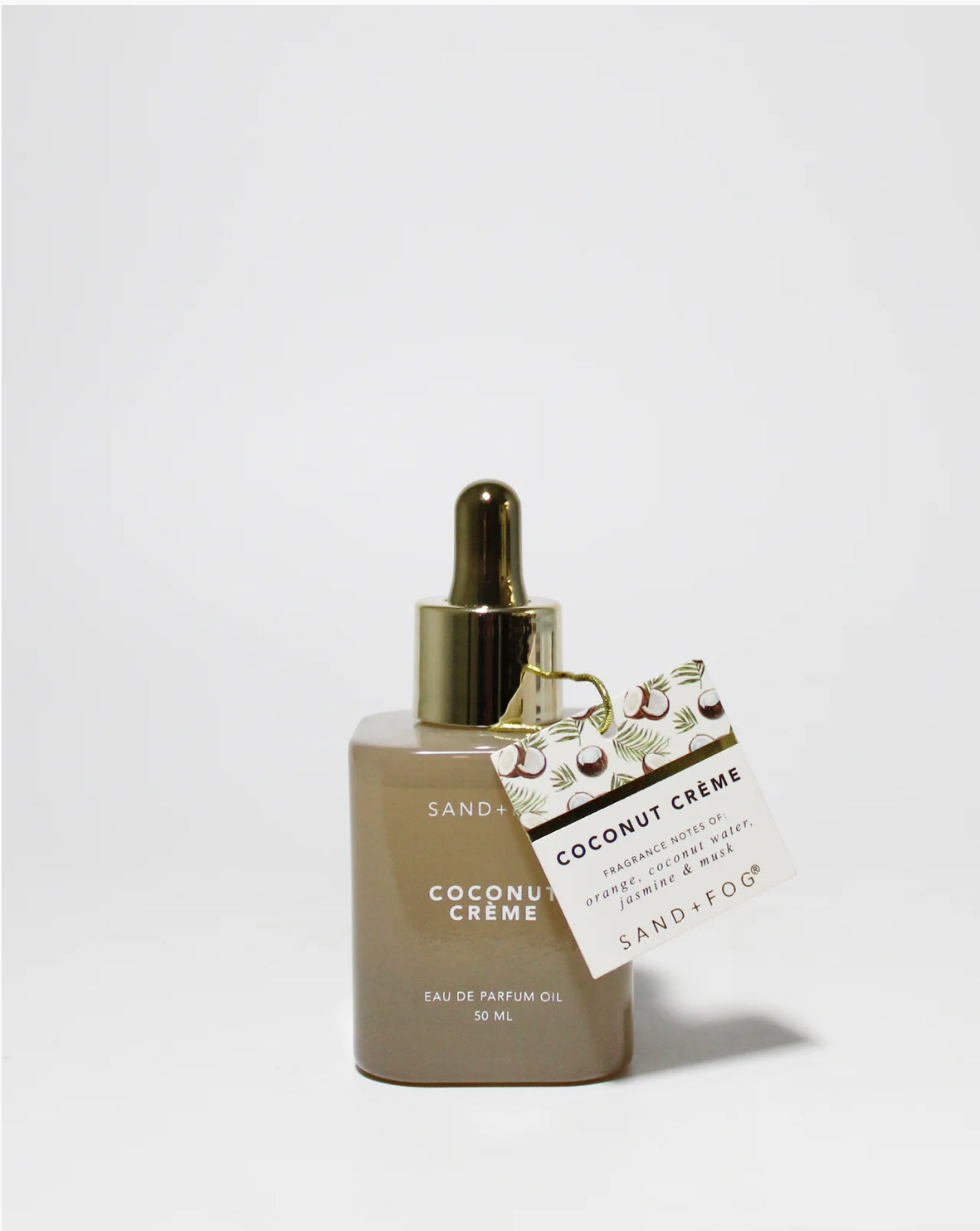 Sand + Fog Coconut Cremé Perfume Oil (50ml Dropper)