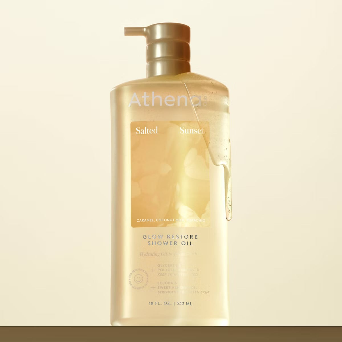 Athena Club - Glow Restore Shower Oil (18 fl oz)