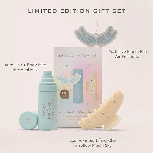 Emi Jay x DedCool - Mochi Milk Aura Hair + Body Mist Gift Set