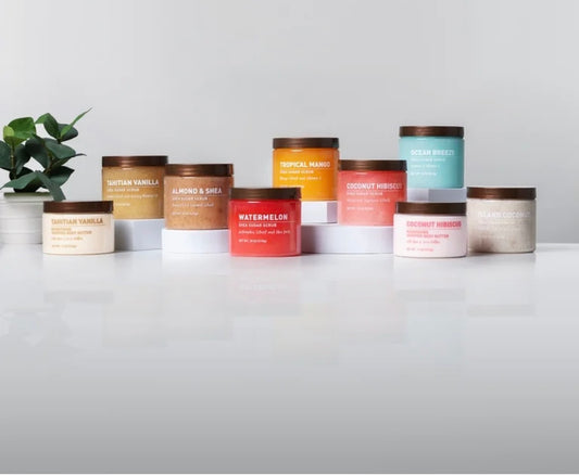 Walmart Shea Sugar Scrubs Collection