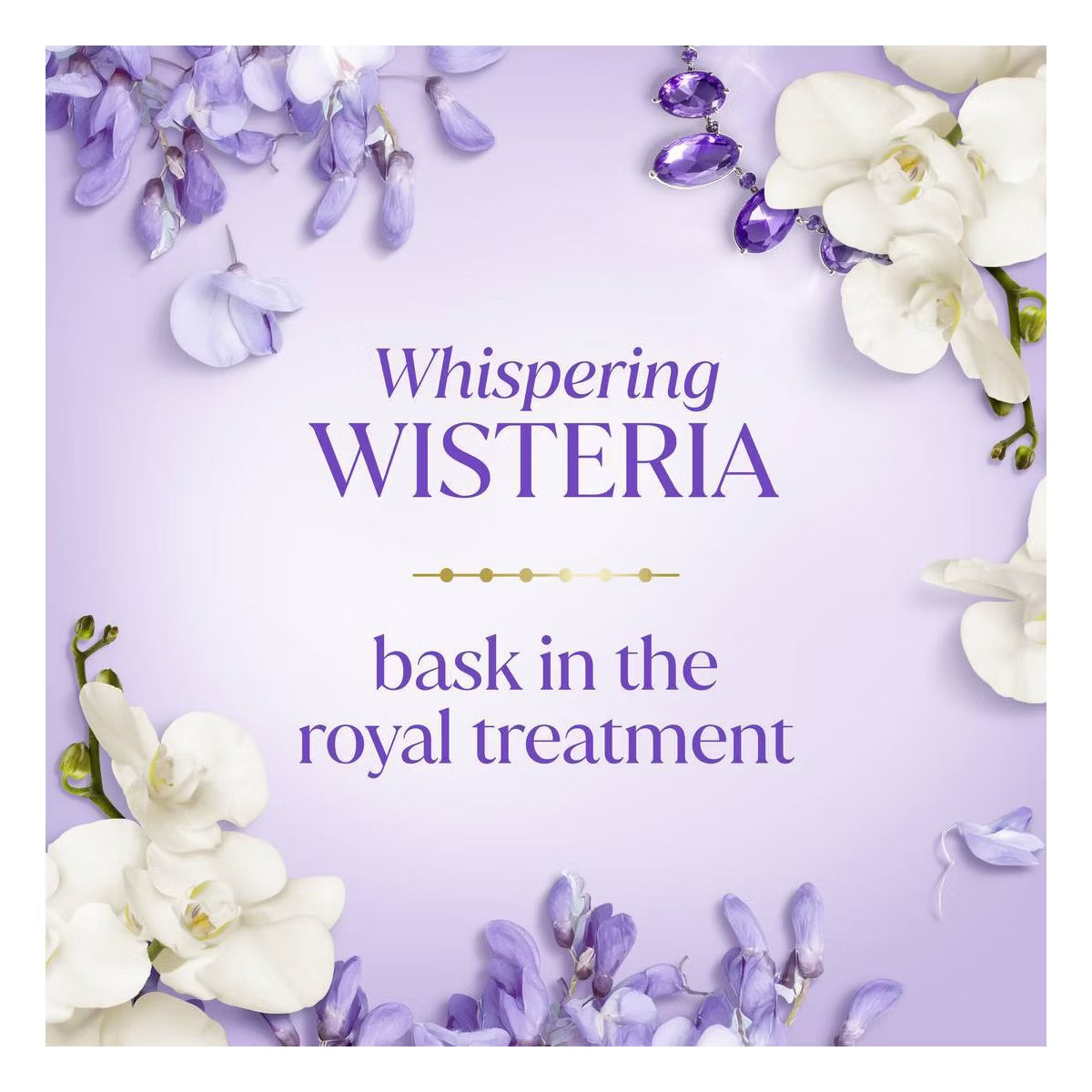 Dove x Bridgerton — Whispering Wisteria Limited Edition Body Scrub (15 oz)