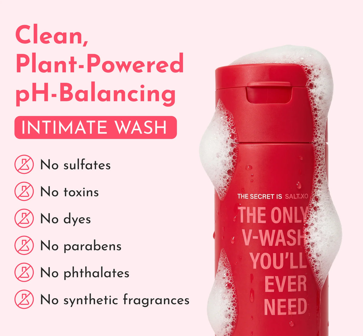 Salt.xo – Seedless Yoni Gel (pH Balancing Intimate Wash)
