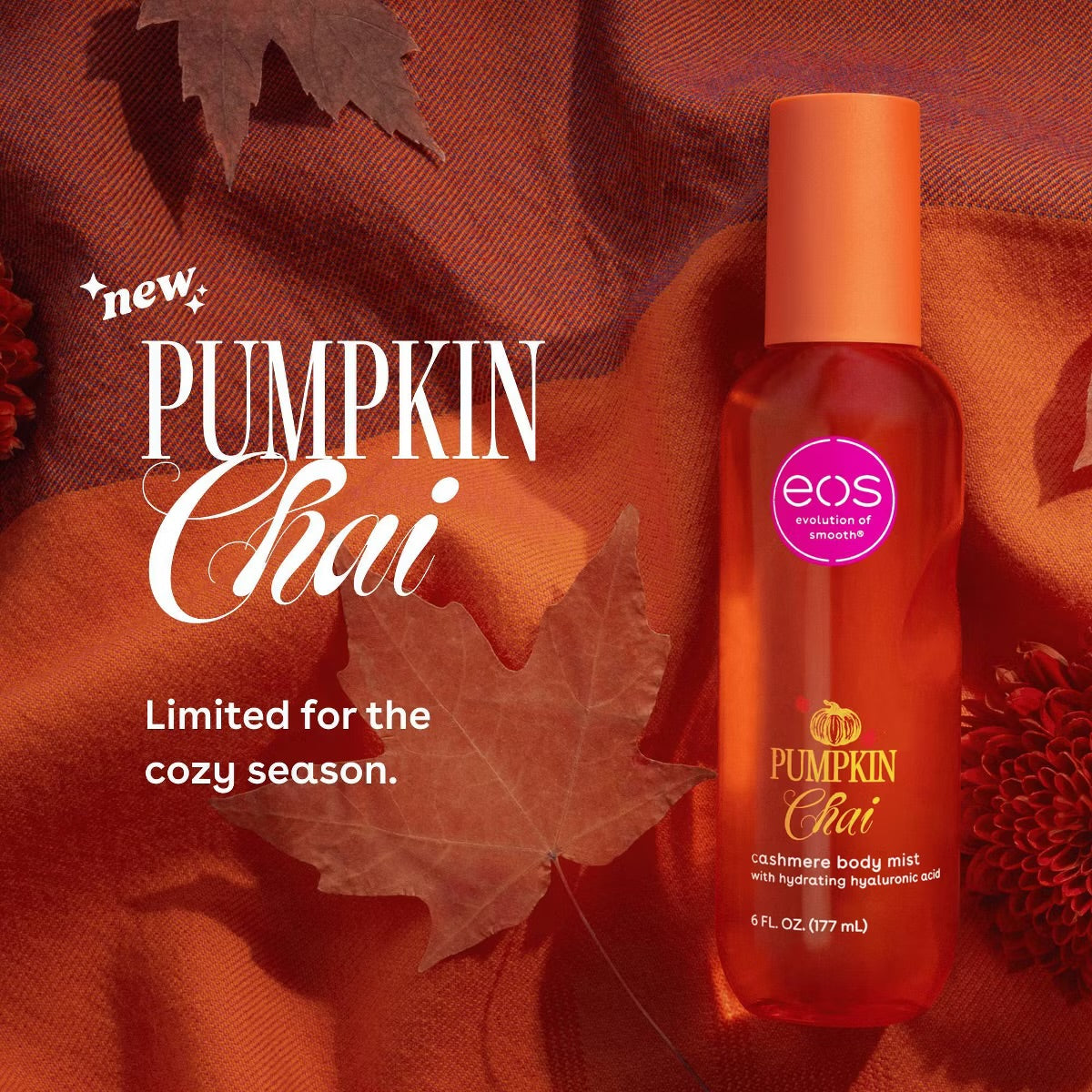 eos - Cashmere Body Mist - Pumpkin Chai