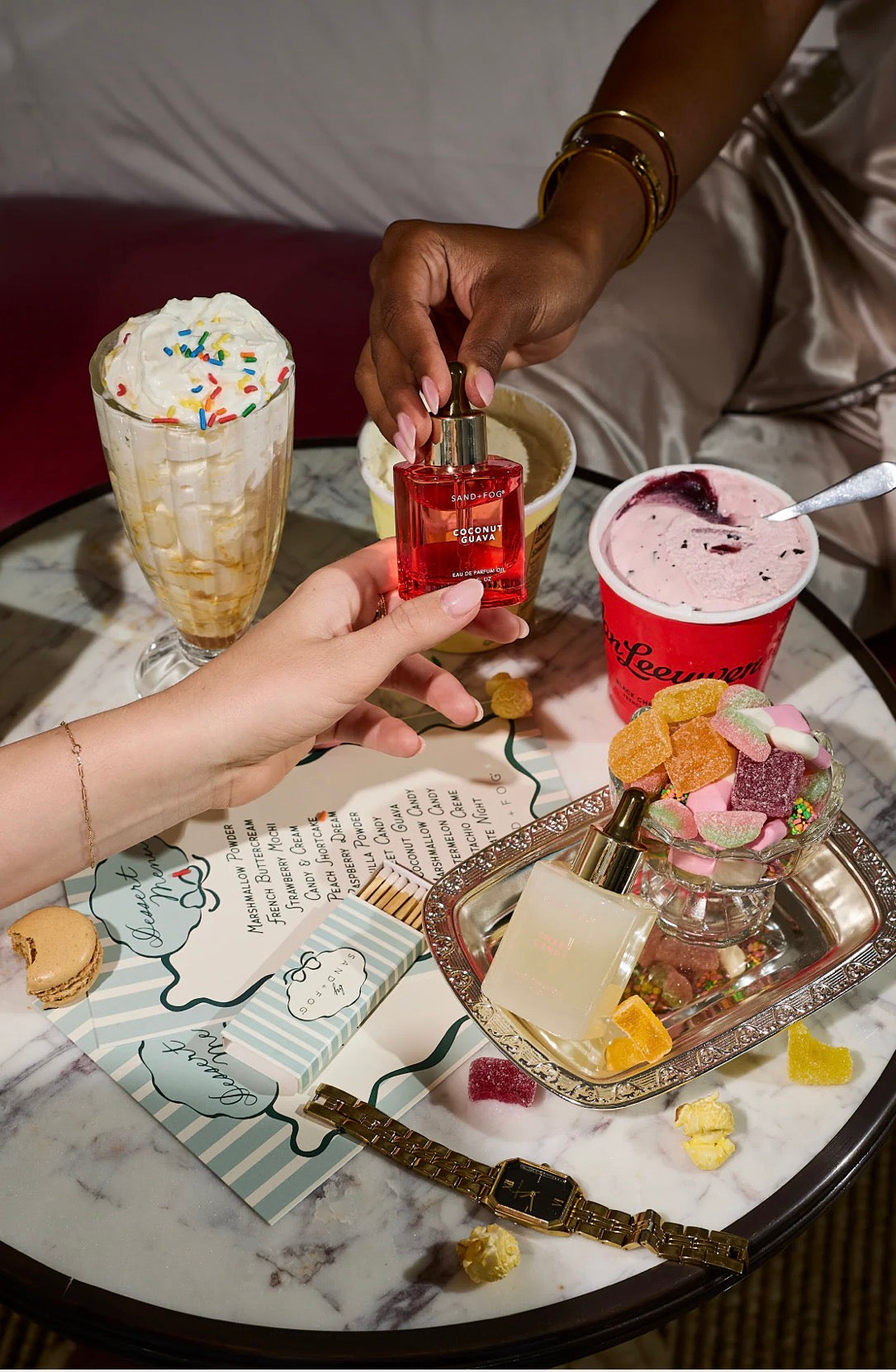 Sand & Fog – Dessert Menu Perfume Oil Collection